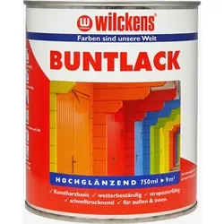 Wilckens Buntlack Ral7001 Silbergrau Hochglänzend 0,75l 10970100050