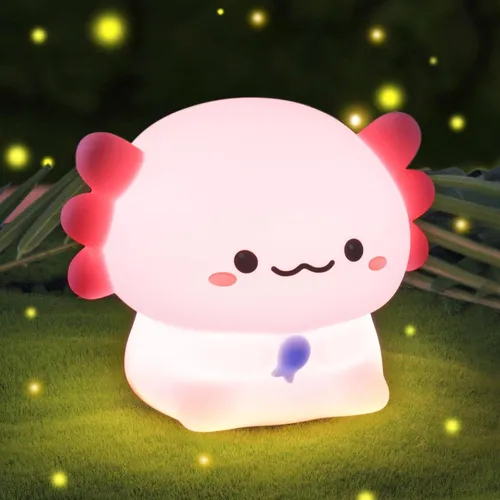 LED Nachtlicht Nachtlicht Kinder, Stilllicht Dimmbar Silikon, Wiederaufladbar Kinderzimmer LED Nachtlicht Baby Dimmbar mit Timer.