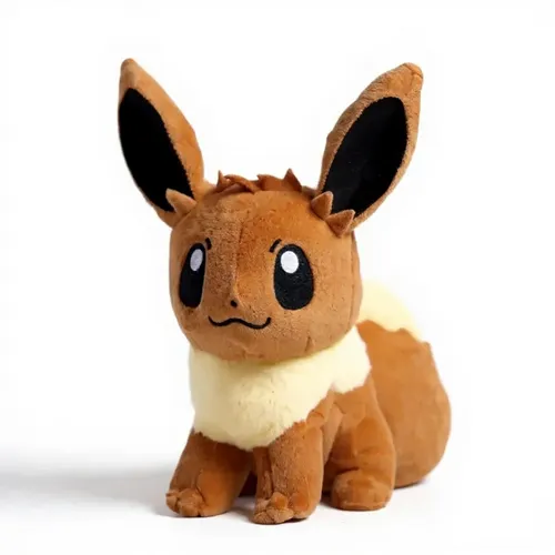 Evolie Plüschtier 20 cm – Pokémon Kuscheltier – Weiches Spielzeug zum knuddeln