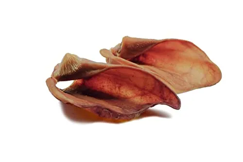 123... Hund dabei! - Natürliche Getrocknete Schweineohren für Hunde – 100% Reines Kauvergnügen, Schonend Luftgetrocknet, Ohne Zusatzstoffe – Idealer Hundesnack für Zahnreinigung & Beschäftigung