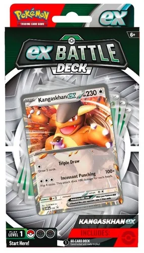 Deluxe Battle Deck-Kangaskhan EX Cards Pokemon TCG 5903076513847
