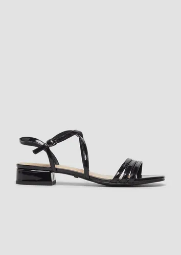 s.Oliver Sandalen Sandale Sandaletten in Lackleder-Optik 40 EU - Elegante Sandaletten in Größe 40 mit Lackleder-Optik. Ideal für den Sommer, bieten sie einen stilvollen Look und hohen Tragekomfort.