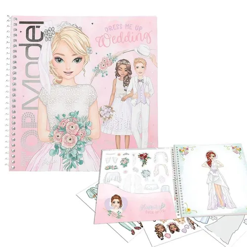 Depesche TOPModel Dress Me Up Stickerbuch Wedding