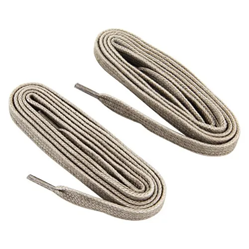 REMA Vintage USED LOOK Schnürrsenkel (150 cm, Beige) von Rema