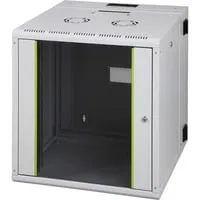 DIGITUS Wandgehäuse Unique Serie - zweiteilig, schwenkbar - Server-Zubehör mit schwenkbarem Design für einfache Zugänglichkeit und optimale Raumnutzung, ideal für die Wandmontage.