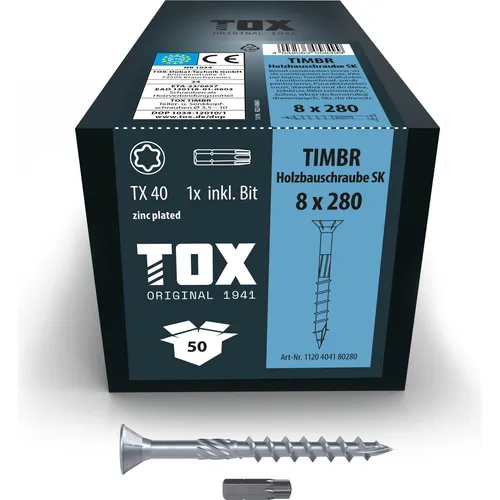 Tox TIMBR 8,0 x 280 SK von TOX