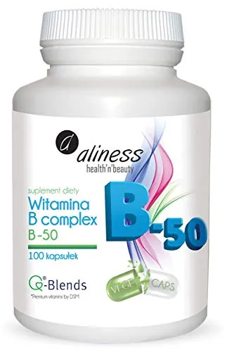 Vitamin B-Komplex B-50 100 Kapseln Aliness