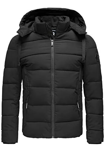 Redbridge Winterjacke mit abnehmbarer Kapuze – Warm und modern in Schwarz - Funktionsjacken mit maximalem Wetterschutz: Diese Jacke hält Kälte, Wind und Nässe zuverlässig ab und bietet eleganten Tragekomfort für die Wintermonate.