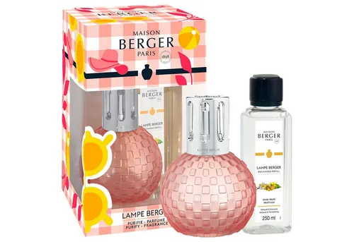 MAISON BERGER PARIS Duftlampe Geschenkset Disco Rosa Gefrostet