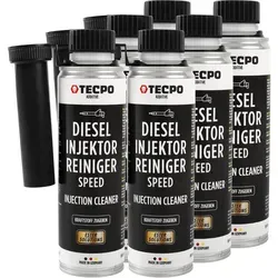 6x TECPO Diesel SPEED Injektor Reiniger Ester, 300 ml von TECPO