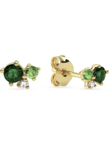 CHRIST Damen-Ohrstecker 2 Farbstein in Gelbgold von Christ