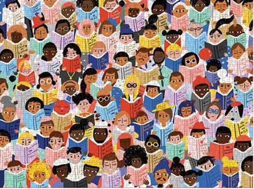 Chronicle Books Puzzle Buchclub, Puzzleteile