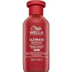Wella Professionals Ultimate Repair Shampoo 250 ml - Professionelles Shampoo für geschädigtes Haar, reinigt sanft und bereitet optimal auf die Pflege vor. Entfernt Schadstoffe und sorgt für gesünderes, glänzendes Haar.