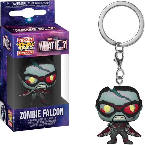 What If …? - Zombie Falcon  - Schlüsselanhänger Funko Pocket POP! Keychain