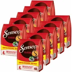 Senseo Coffee Pads Douwe Egberts Classic 36 Stück - Kaffee Pads für Senseo Maschinen, ideal für Liebhaber von aromatischem, vollmundigem Kaffee mit weicher Crema - genießen Sie eine frische Tasse in weniger als einer Minute!