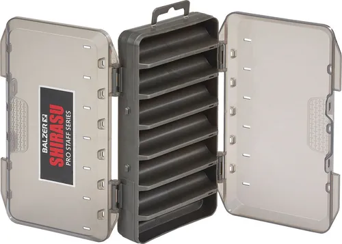 Balzer Shirasu Wobblerbox M 17.5x10x3.5cm - Köderbox, Kunstköderbox, Box, Kiste