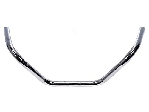 Tassorm Lenker 550 mm Klemmung 22,2 mm Chrom Silber Legierter Stahl