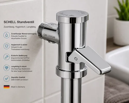 SCHELLOMAT WC-Druckspüler 3/4 AG von Schell
