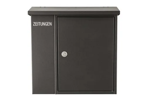 Heibi Briefkasten ZEITUNGEN mit Zeitungsfach von Heibi