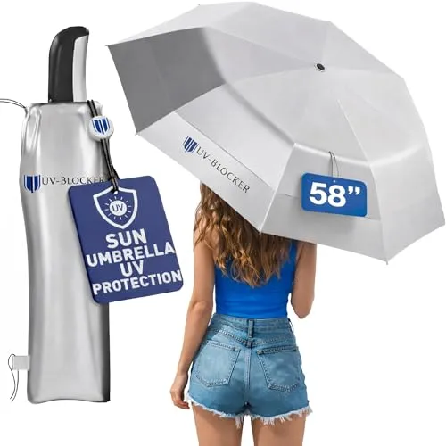 uv-Blocker UV-Schutz Compact Regenschirm