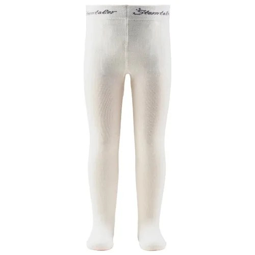 Sterntaler Little Kid's Strumpfhose Wolle - Gr. 86 in Weiß/Grau - Strumpfhose für Mädchen aus hochwertigem Woll-Mischgewebe, ideal für den Alltag. Stretch für optimalen Tragekomfort. Jetzt entdecken und warm durch den Tag!