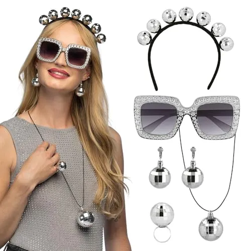 Boland - Kostümset für Erwachsene, mehrteiliges Accessoires Set für Festival, Karneval oder Mottoparty