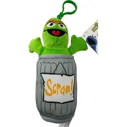 Soma Sesamstrasse Kuscheltier Plüsch Figur 20 cm Plüschtier Stofftier kuschelweich ab den ersten Lebensmonaten geeignet als Geschenk (Oscar in de...