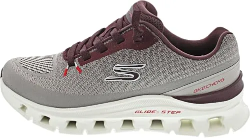 Skechers Glide Step Pro - Waverra Sneaker 100% vegan grau 43 EU - Sportlicher Sneaker in elegantem Grau, 100% vegan und mit ultraleichter EVA-Sohle für hohen Tragekomfort. Ideal für den Alltag und einfach zu reinigen.