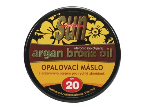 VIVACO SUN VITAL Sonnenschutz-Butter Mit Bio-Arganöl SPF 20 200 ml