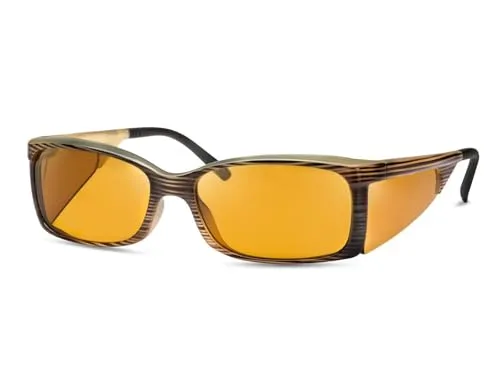 Eschenbach Wellness Protect Filterbrille Unisex, Gr. Klein - Sportbrille mit 15% Tönung für optimalen Sonnenschutz und 100% UV-Schutz, ideal für klares und kontrastreiches Sehen bei Outdoor-Aktivitäten.
