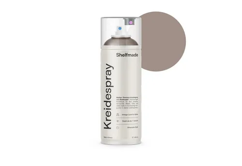shelfmade Sprühflasche Shelfmade Kreidespray - Kreidefarbe Spray Chalk Kreidesprühfarbe