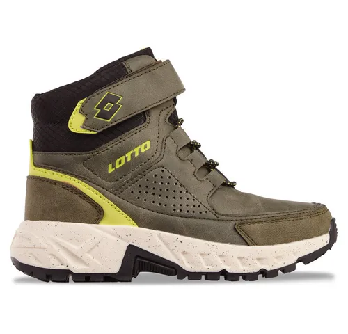 Lotto Winterboots Winterschuhe, grün 31 EU - Schneeschuhe mit sportlichem Design und Klettverschluss für einfaches An- und Ausziehen, ideal für winterliche Abenteuer.