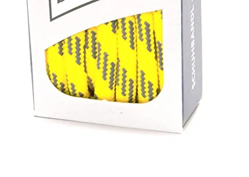 Barth Schnürsenkel, Schuhbandl Laces Bergsport Gelb Grau (150cm)