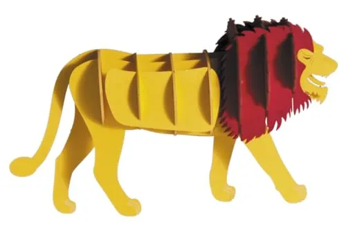 Fridolin 3D Papiermodell - Löwe von Fridolin