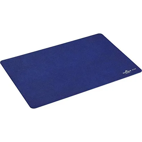 Durable Mausunterlage Mouse Pad extraflach, dunkelblau - Mauspad in eleganter, veloursähnlicher Oberfläche, rutschfest und ideal für präzises Arbeiten - perfekt für Büro und Home Office.