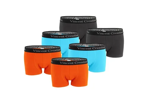 Vincent Creation® Boxershorts (6-St) angenehm stretchiger Baumwollmix