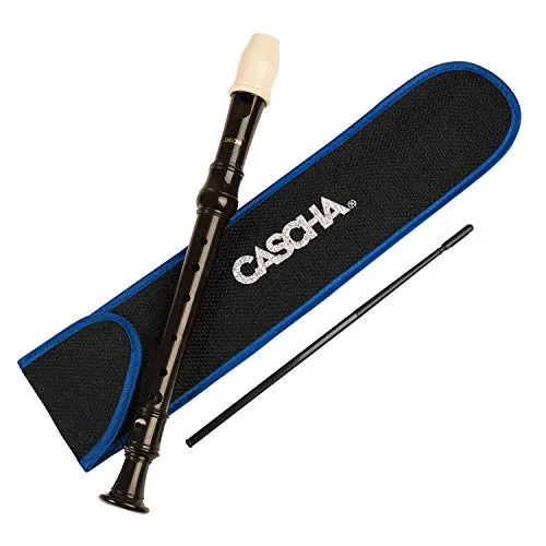 Plastic Soprano Recorder brown - Barocke Griffweise, ideal für Kinder und Anfänger mit klarem Klang und leichter Ansprache