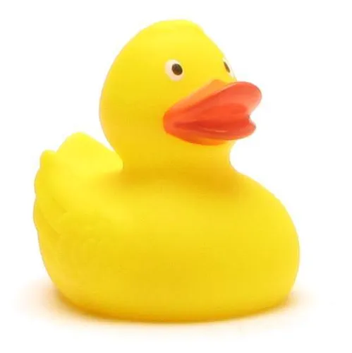 Badeente Nele - 6,5 cm Quietscheentchen Gummiente Plastikente Quietscheente