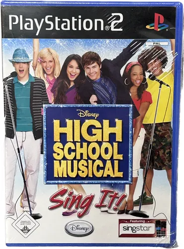 High School Musical: Sing It! (Sony PlayStation 2, 2007) - NEU OVP SEALED