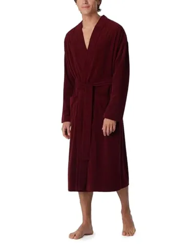 Schiesser Herren Bademantel Leichtfrottee 125 cm von Schiesser