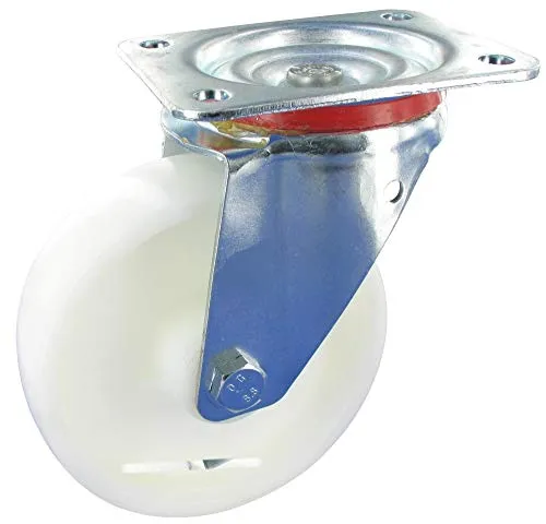 Lenkrolle ohne Feststeller Rad 80mm Polyamid Gleitlager Tragfähigkeit:150KG
