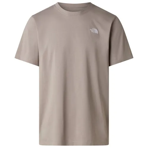 The North Face Herren Evolution Simple Dome T-Shirt L - Beige - Bequemes, atmungsaktives Shirt in Größe L für angenehme Trageerlebnisse bei Freizeitaktivitäten, ideal für jeden Tag.