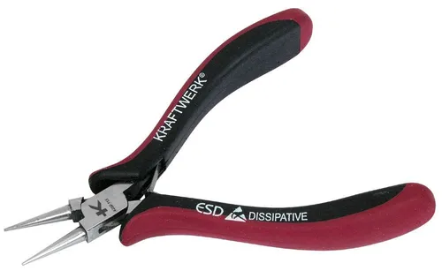Kraftwerk KW Hightech Elektronik-Rundzange 115 mm von KRAFTWERK