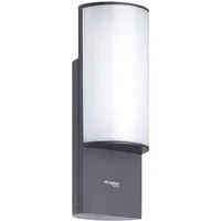 Oktaplex LED Außenwandleuchte Belo 10W IP54 - Wetterfeste Aluminium Außenleuchte mit 800 Lumen für sichere Beleuchtung im Außenbereich. Angenehmes warmweißes Licht (3000K) ideal für Terrasse, Garten und Eingänge.