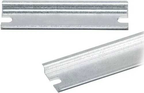 Produktbild Fibox TRH 2036 9822023 Hutschiene ungelocht Stahlblech 340mm 1St.