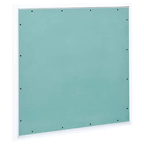 vidaXL Revisionsklappe mit Aluminium-Rahmen 500x500 mm - Sonstige Handwerkzeuge - Praktische Revisionsklappe mit Federverschluss für einfachen Zugang zu Wänden und Decken, ideal für Wartungsarbeiten.