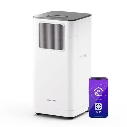 Breeze Box 7K Smart PAC Klimagerät - 3-in-1-Modus für bis zu 25 m² - Klimaanlagen mit 3-in-1-Funktionalität: Kühl-, Entfeuchtungs- und Gebläsemodi für maximalen Komfort. Ideal für Räume bis 25 m², mobil und mit Smart Control.