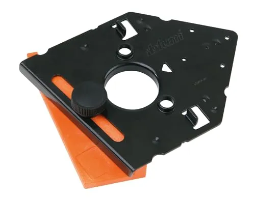 Blum Scharnierbohrlehre - Präzise Bohrhilfe für die einfache und schnelle Montage von Scharnieren, ideal für Möbelbau und Renovierungen.