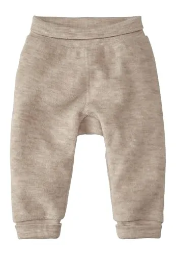 hessnatur Wollfrottee-Hose Mädchen und Jungen Unisex Wollfrottee aus Reiner Bio-Merinowolle | nachhaltig und fair hergestellt (Fair Wear Foundation)
