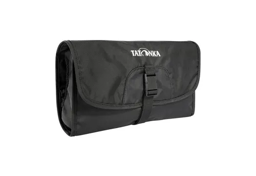 Tatonka Small Travelcare - Kulturtasche black - Faltbare Kulturtasche mit praktischen Fächern und Aufhängehaken, ideal für Ordnung auf Reisen. Perfekt für Unisex und Erwachsene.